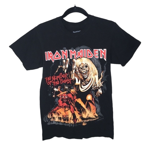 Iron Maiden The Number of the Beast Graphic T-Shirt - Picture 1 of 8